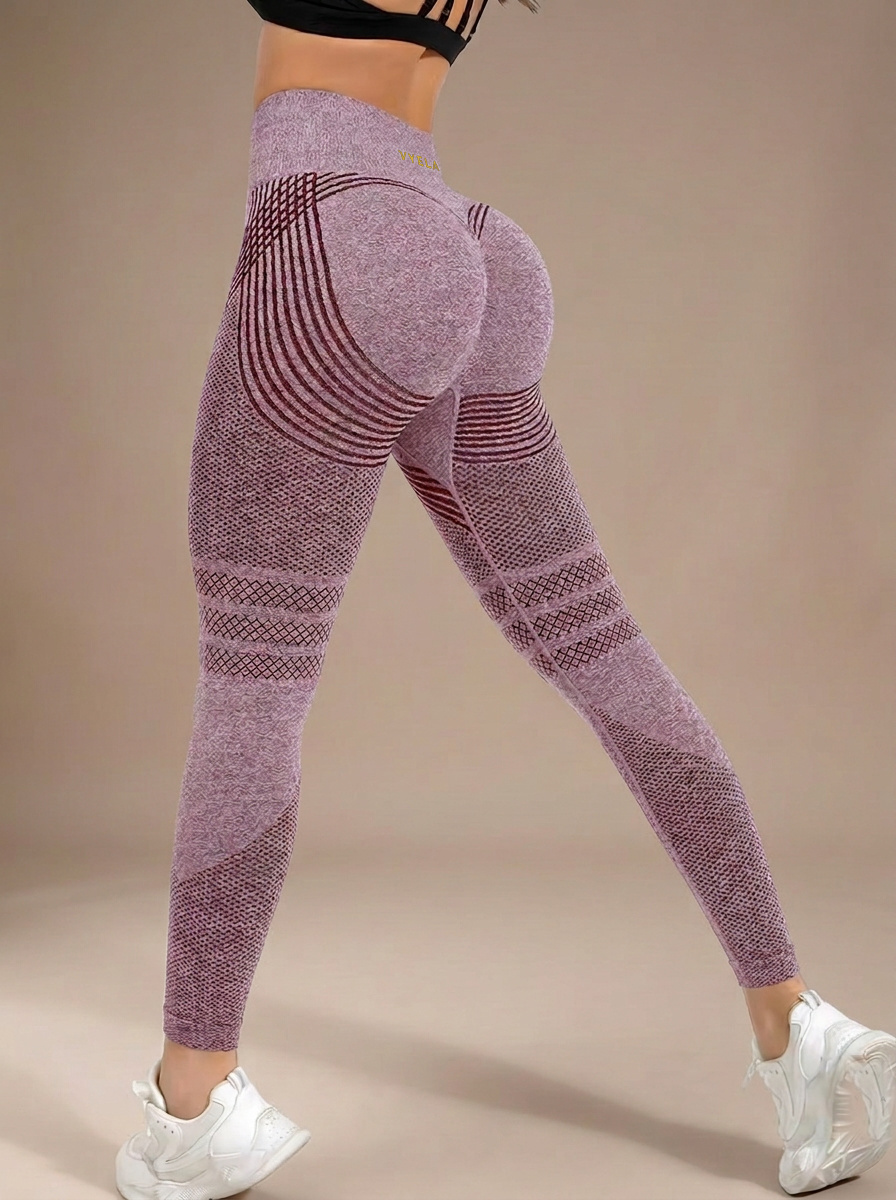 3D Anti-Cellulitis Legging in Mauve